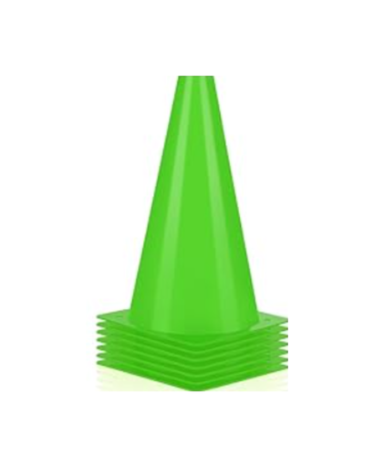 [22994] 15" Vector Agility Cones Green 5pk 