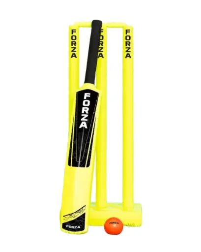 [28011] Cricket Set Plastic Forza 1xStumps, 1xBall, 1xBat Size 5, 