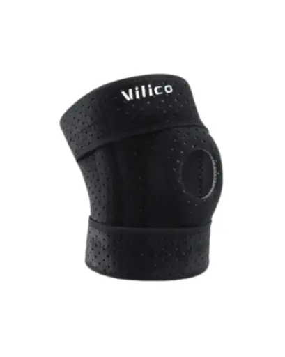 [78933] Knee Brace Black One-Size M (Single)