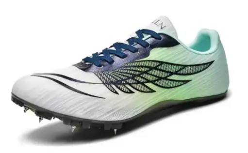 [23376] Athletic Spike Shoe- Distance Green/Black Size US 5