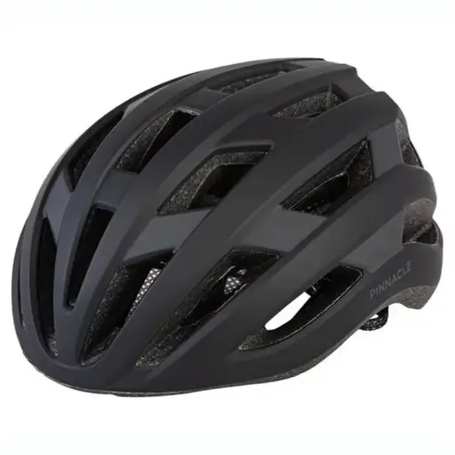 Cycling Pinnacle Road Helmet Black Lrg/Xl